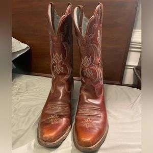 Ariat Brown Cognac Manzanita Cowgirl Boots 15542